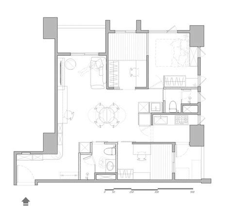 l型房間|【案例】16坪現代簡約宅，L型中島廚房、夢幻更衣室就像住進精。